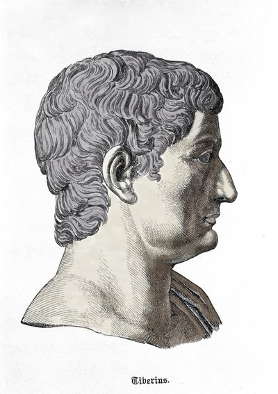 Tiberius mellszobra (i. e. 42 - i.sz. 37). alkotó: Unknown artist
