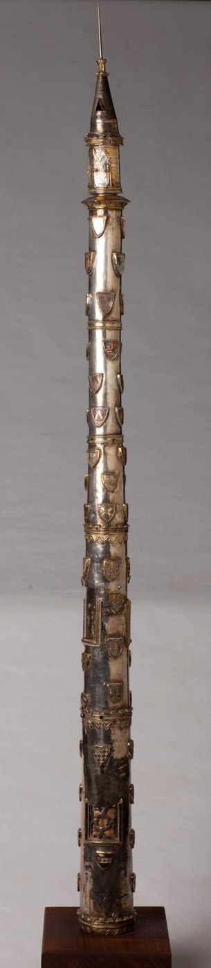Gyertyatartó (?), ezüstműves alkotó: Unknown artist