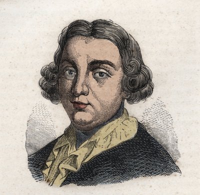 Carlo Goldoni (1707-1793) olasz drámaíró alkotó: Unknown artist