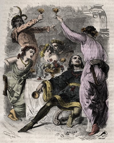 A Nesle-torony esete alkotó: Unknown artist