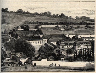 Clairvaux központi háza (Clairvaux börtöne) - Champagne-Ardenne - „” PATRIE” metszet – PACUREQUIREQUE FRANCIAORSZÁG LEÍRÁSA 6 KÖTETÉSBEN LUCIEN HUARD - XIX. század vége alkotó: Unknown artist