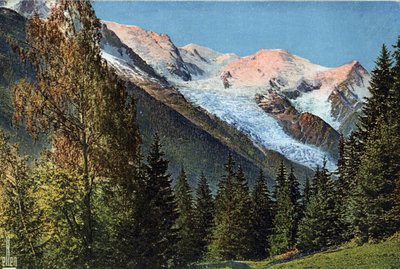 Chamonix, Haute-Savoie, Rhone-Alpes, Franciaország. 1930 körül. alkotó: Unknown Artist