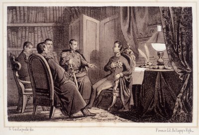 Charles Albert (1798-1849) megígéri, hogy segíti az 1821-es piemonti forradalmat – a Storia d