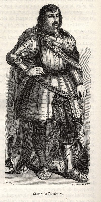 Merész Károly (1433-1477), Burgundia hercege. alkotó: Unknown artist