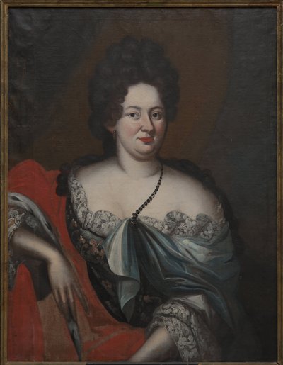Charlotte Sophie, Courlande hercegné - Charlotte Sophie (1651-1728), Kurland hercegnőjének portréja, Anonymous . Olajfestmény. Mérete: 98x74 cm. Nemzeti Múzeum Stockholm alkotó: Unknown artist