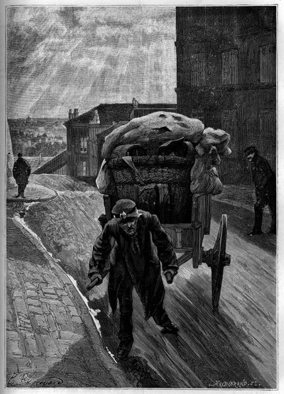 Komódok: kutyakutya, természeténél fogva. Metszet a „The Journal of Youth”-ban alkotó: Unknown artist