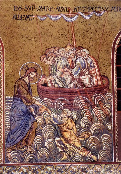 Krisztus a vizeken jár alkotó: Unknown artist