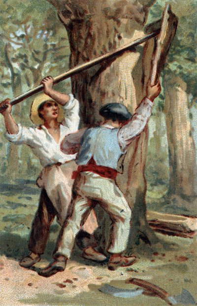 A 19. század végének kromolitográfiája. alkotó: Unknown artist