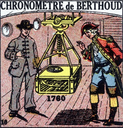 Ferdinand Berthoud (1727-1807), svájci órásmester kronométere alkotó: Unknown artist