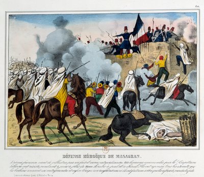 Algéria meghódítása: a mazagrani csata 1839.06.02. alkotó: Unknown artist