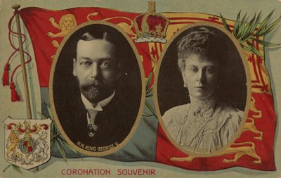 Koronázási ajándéktárgy, V. György király alkotó: Unknown Artist