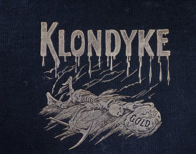 A.E Iron Monger SoLa „Klondike igazsága és tényei Új Eldorádó” című könyvének borítója alkotó: Unknown artist