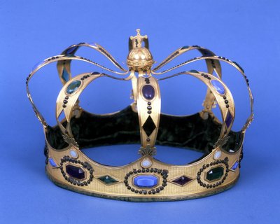 Napóleon olasz király trónra lépésére használt koronát alkotó: Unknown artist