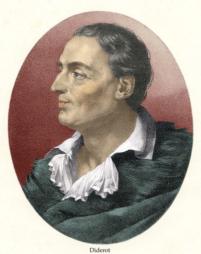 Denis Diderot (1713-1784). alkotó: Unknown artist