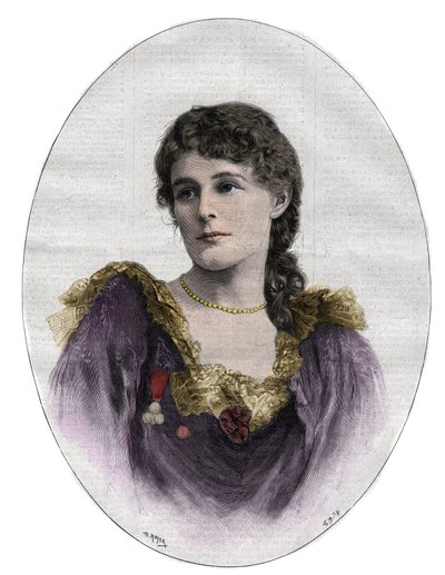 Edith Maud Gonne (1866-1953), ír forradalmár alkotó: Unknown artist