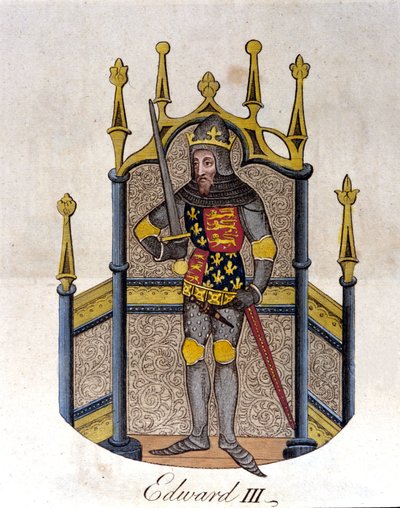 III. Edward angol király (1312-1377). alkotó: Unknown artist
