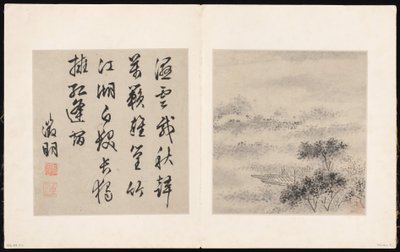 A Xiao és Xiang folyók nyolc dala alkotó: Unknown Artist