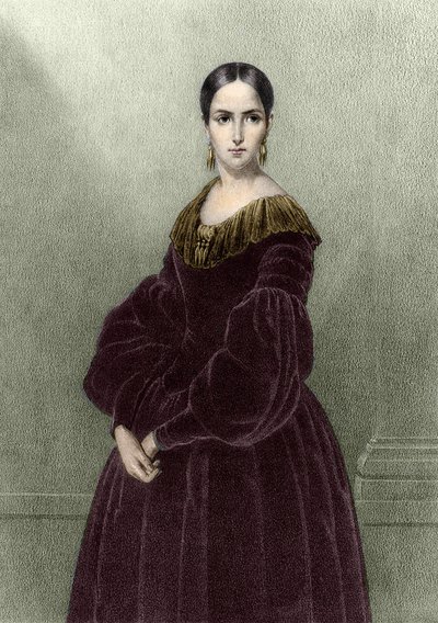 Elisabeth Rachel Félix, Mademoiselle Rachel (1821-1858) francia tragikus. alkotó: Unknown artist