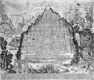 Az "Örök Bölcsesség Amfiteátruma" metszet. (Az örök bölcsesség amfiteátruma) [Hamburg: s.n. alkotó: Unknown artist