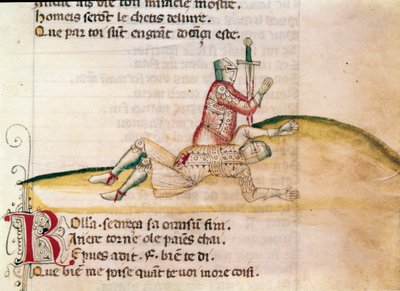 Belépés Spanyolországba (miniatűr alkotó: Unknown artist