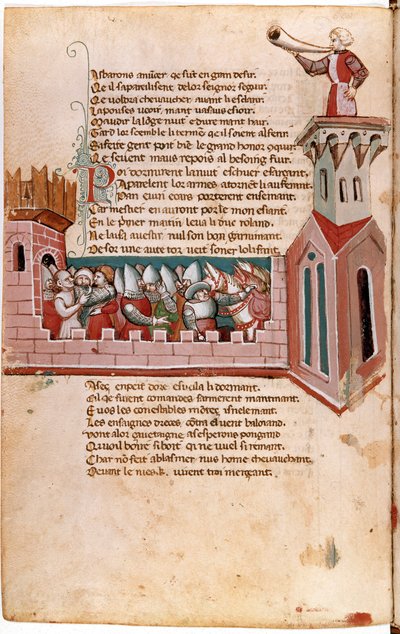 Belépés Spanyolországba (miniatűr alkotó: Unknown artist