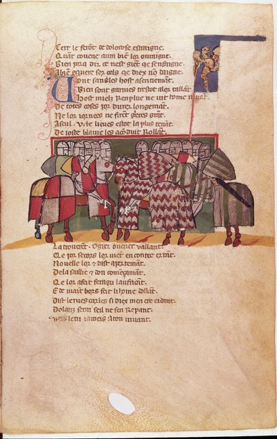 Belépés Spanyolországba (miniatűr alkotó: Unknown artist