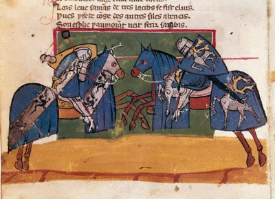 Belépés Spanyolországba (miniatűr alkotó: Unknown artist