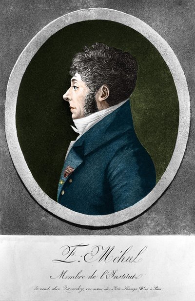 Etienne Mehul francia zeneszerző és orgonaművész (1763-1817). alkotó: Unknown artist