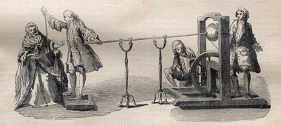 A Boze géppel készült tapasztalat: a bor szellemének gyulladása kard hegyével alkotó: Unknown artist