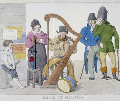 Vándorzenész család a XIX alkotó: Unknown artist