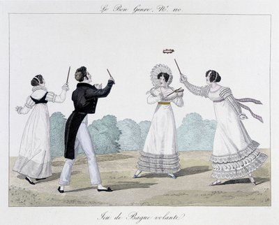 Repülős körjáték – „A jó műfajban”, 110. sz., 19. század eleje alkotó: Unknown artist