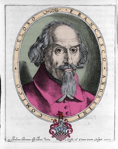 Francesco Andreini (körülbelül 1548-1624) olasz színész és drámaíró, a Commedia dell
