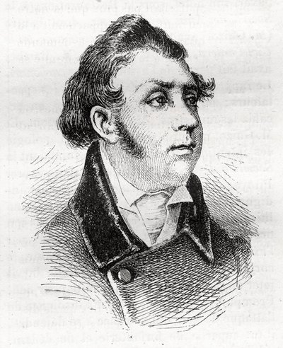 Francois Charles (Francois-Charles) Dulong - francia ügyvéd és politikus - 1792-1834 - metszet alkotó: Unknown artist