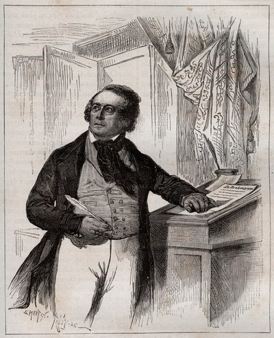 Francois Van Campenhout 1779-1848 - belga operaénekes, karmester és zeneszerző. alkotó: Unknown artist