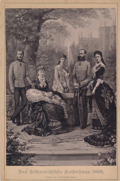 I. Ferenc József és Erzsébet és császári családja alkotó: Unknown artist