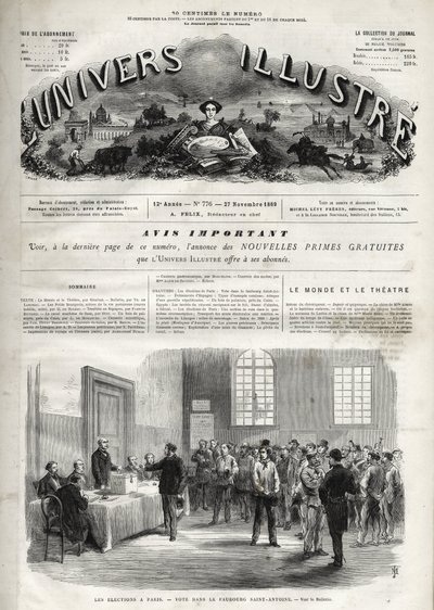 francia törvényhozási választás alkotó: Unknown artist