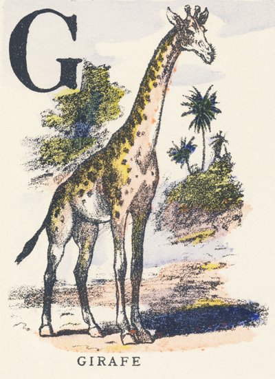 G: zsiráfok alkotó: Unknown artist