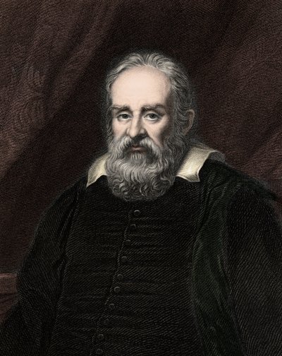 Galileo Galilei (Galilea) 1564-1642 - metszet - XIX. alkotó: Unknown artist