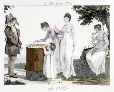 Játék: a „Felejtsd el” – „A jó műfajban”, n¡79, 19. század eleje alkotó: Unknown artist