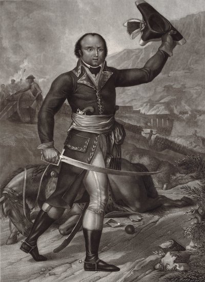 Thomas-Alexandre Dumas tábornok francia köztársasági hadsereg tiszti egyenruhájában -Alexandre Davy de la Pailleterie mondta Dumas (1762-1806) Alexandre Dumas francia író apja, apja - Thomas Alexandre Davy de la Pailleterie tábornok (1762-1806) alkotó: Unknown artist