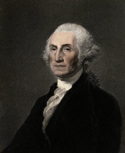 George Washington 1732-1799 - metszet - XIX alkotó: Unknown artist