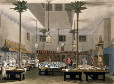 Grand Hotel: a brightoni Great Pavillon Hotel konyhái. 1850 alkotó: Unknown artist