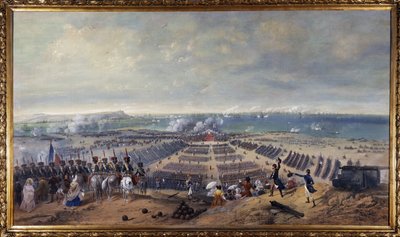 Nagy parádé a boulogne-i katonai táborban alkotó: Unknown artist