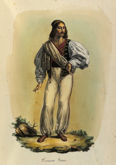 18. századi görög kalóz. alkotó: Unknown artist