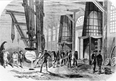 Grenelle öntöde 1885-ben. alkotó: Unknown artist