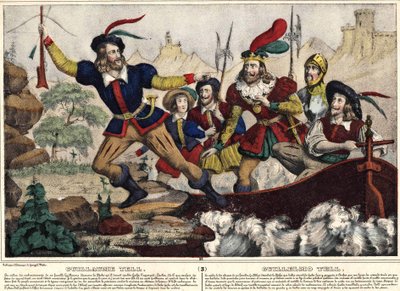 Guillaume Tell (William Tell) felfedezi a nyilat alkotó: Unknown artist