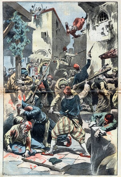 Hamidian mészárlások: az örmények lemészárlása Konstantinápolyban alkotó: Unknown artist