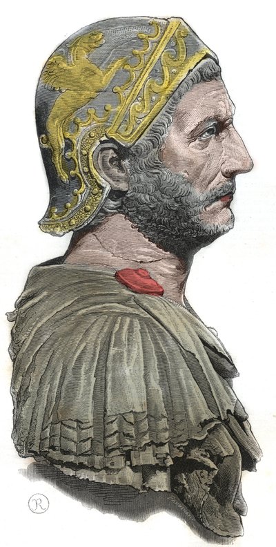 Hannibal – Hannibal vagy Annibal Barca (kb. ie 247-183), karthágói tábornok és államférfi portréja alkotó: Unknown artist