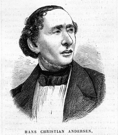 Hans Christian Andersen. dán író 1805-1875 alkotó: Unknown artist
