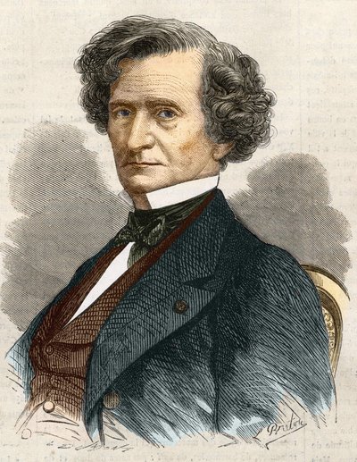 Hector Louis Berlioz francia zeneszerző (1803-1869). alkotó: Unknown artist